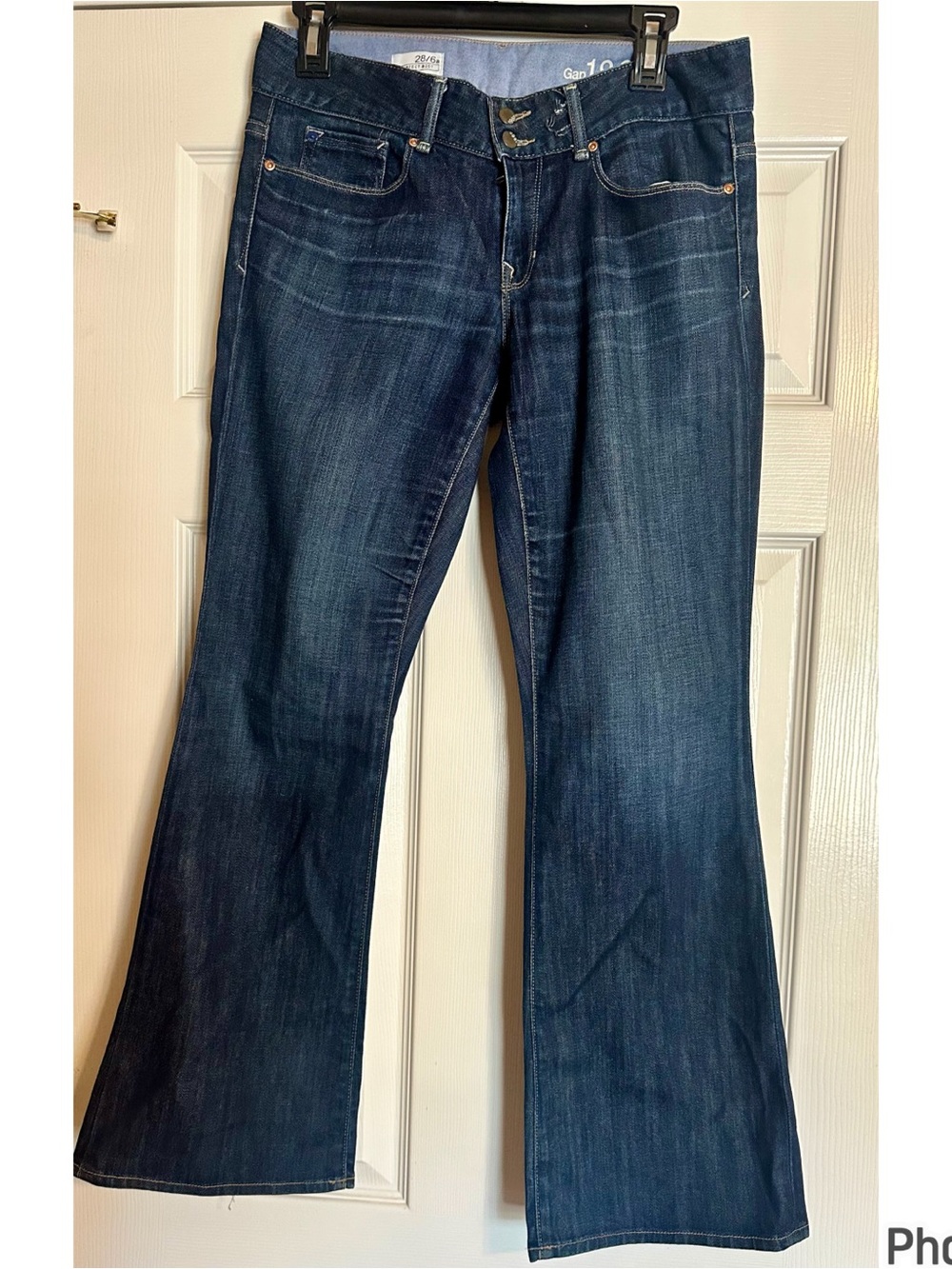 GAP 1968 Women's Dark Indigo Perfect Boot Jeans